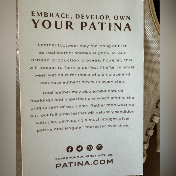 Patina Men’s Boots Size 9.5 Shadow Black - Picture 10 of 11